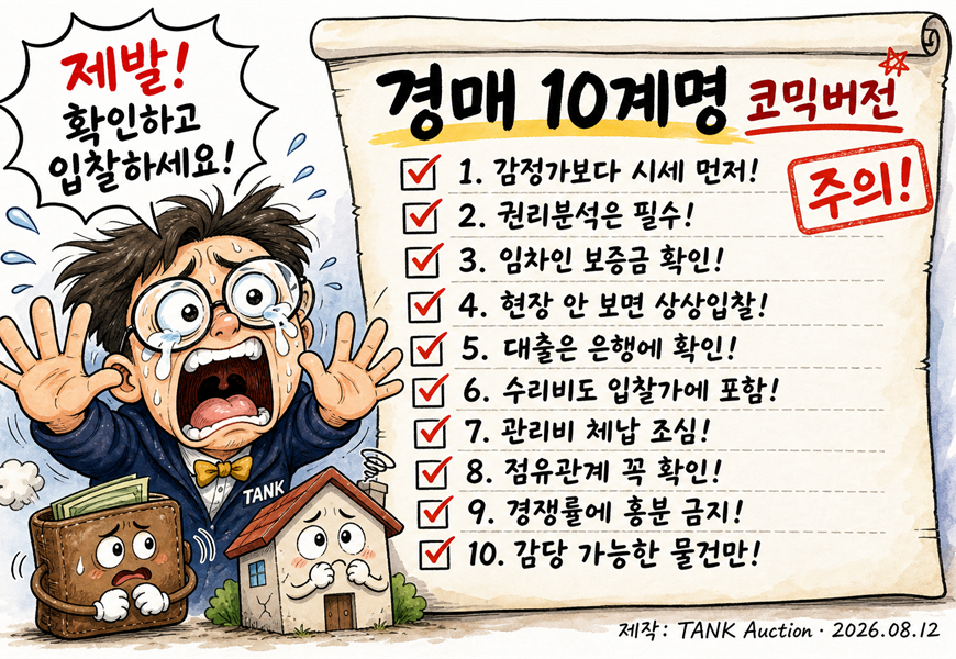 부동산경매 10계명 - 코믹버전